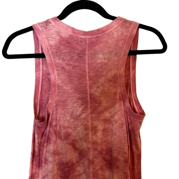 Z Supply Reverie Dress- Zephyr Pink Tie Dye Midi Dresss - Picture 9 of 13